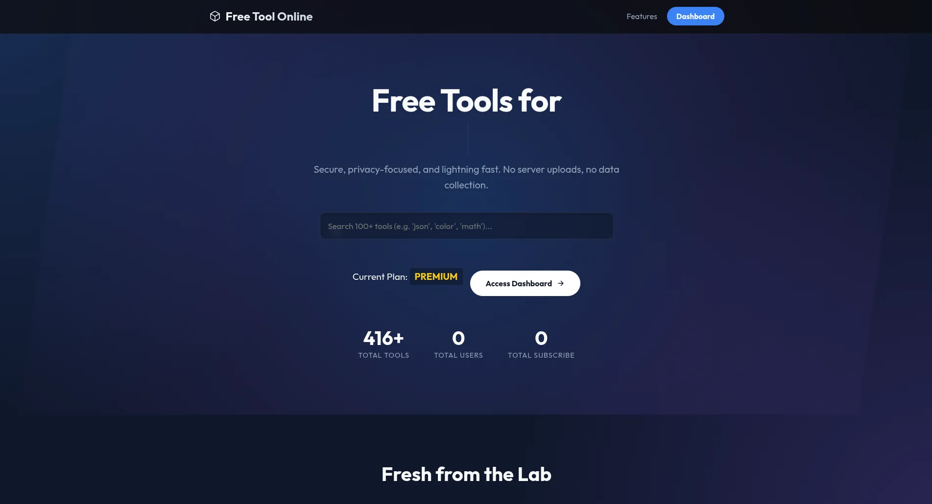 400 Free Online Tools